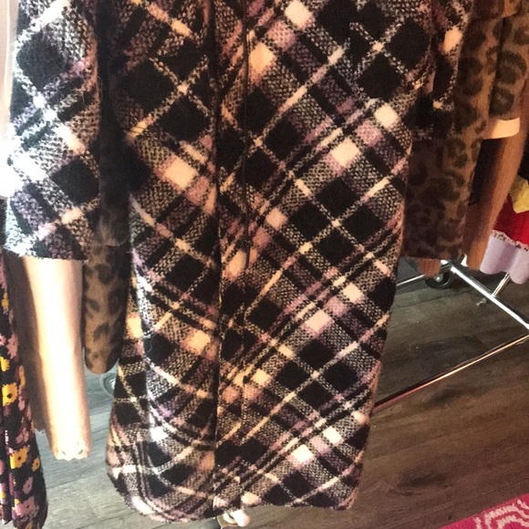 Kate Spade plaid bouclé coat - Picture 11 of 11
